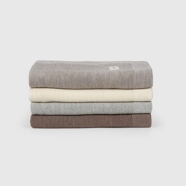 Kico Label Coperta lettino lana merino 100x140