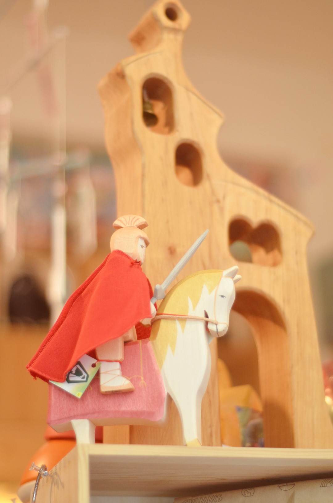 Ostheimer San Martino a Cavallo Set Figure Legno