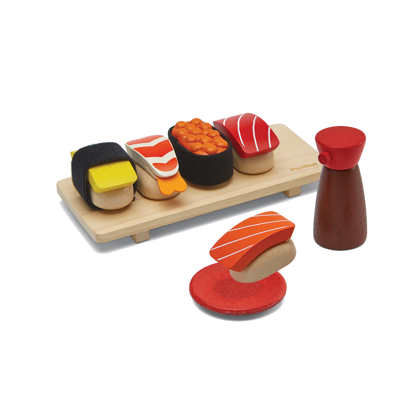 PlanToys Sushi Set gioco simbolico in legno