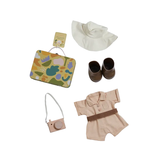 OlliElla Dinkum Dolls accessori safari bambole 35 cm