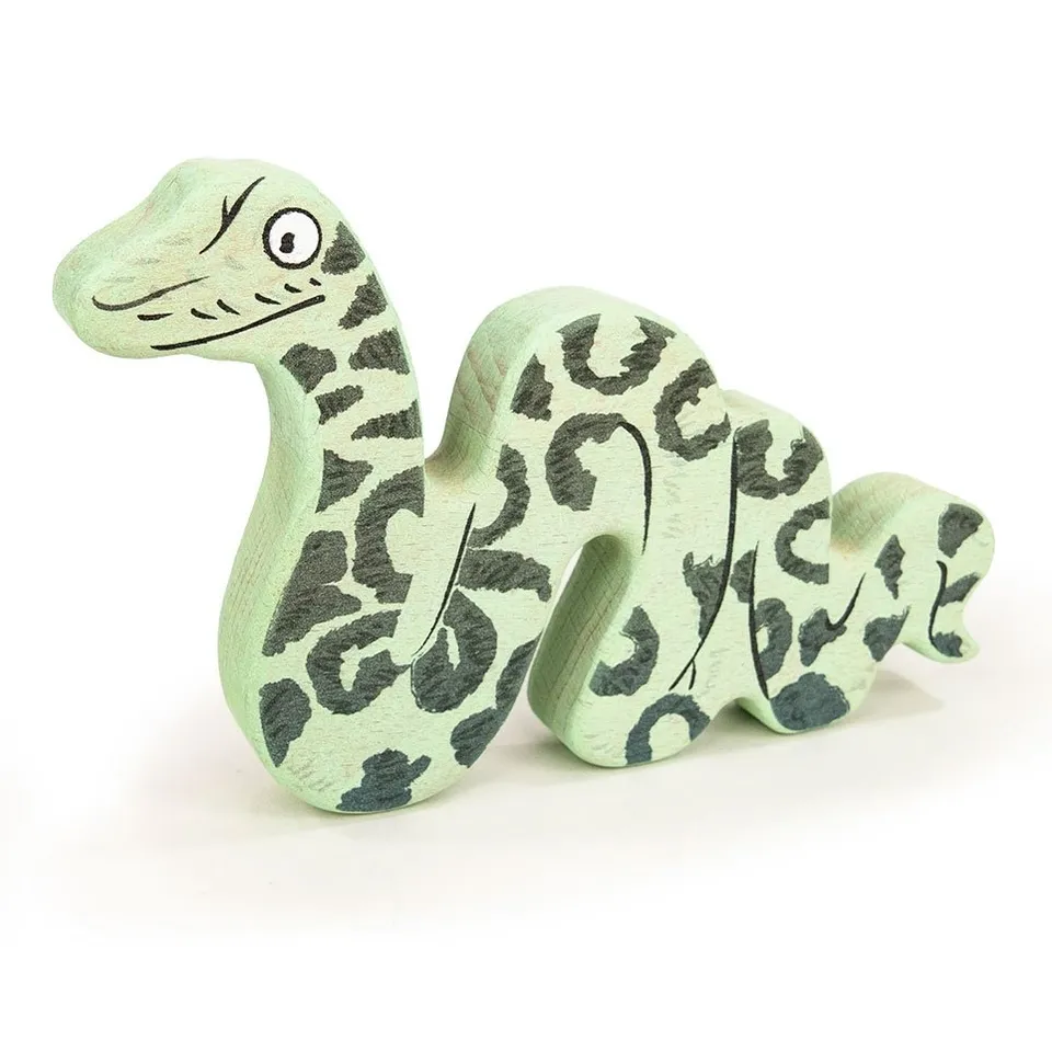 Bajo Il Gruffalo Snake personaggio legno 14 cm dai 18 mesi