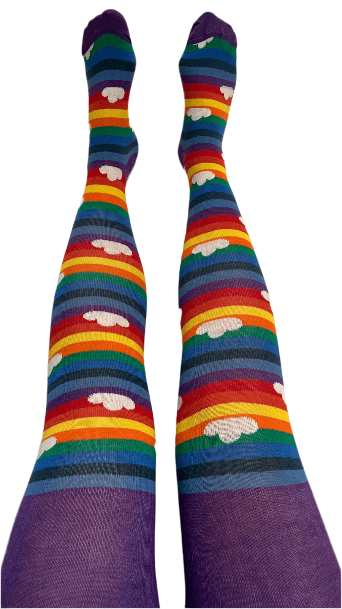Slugs & Snails Technicolour collant donna arcobaleno cotone bio