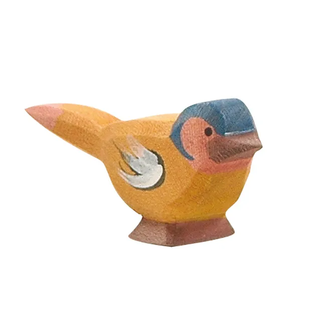 Ostheimer Fringuello uccellino figura legno 3,5 cm