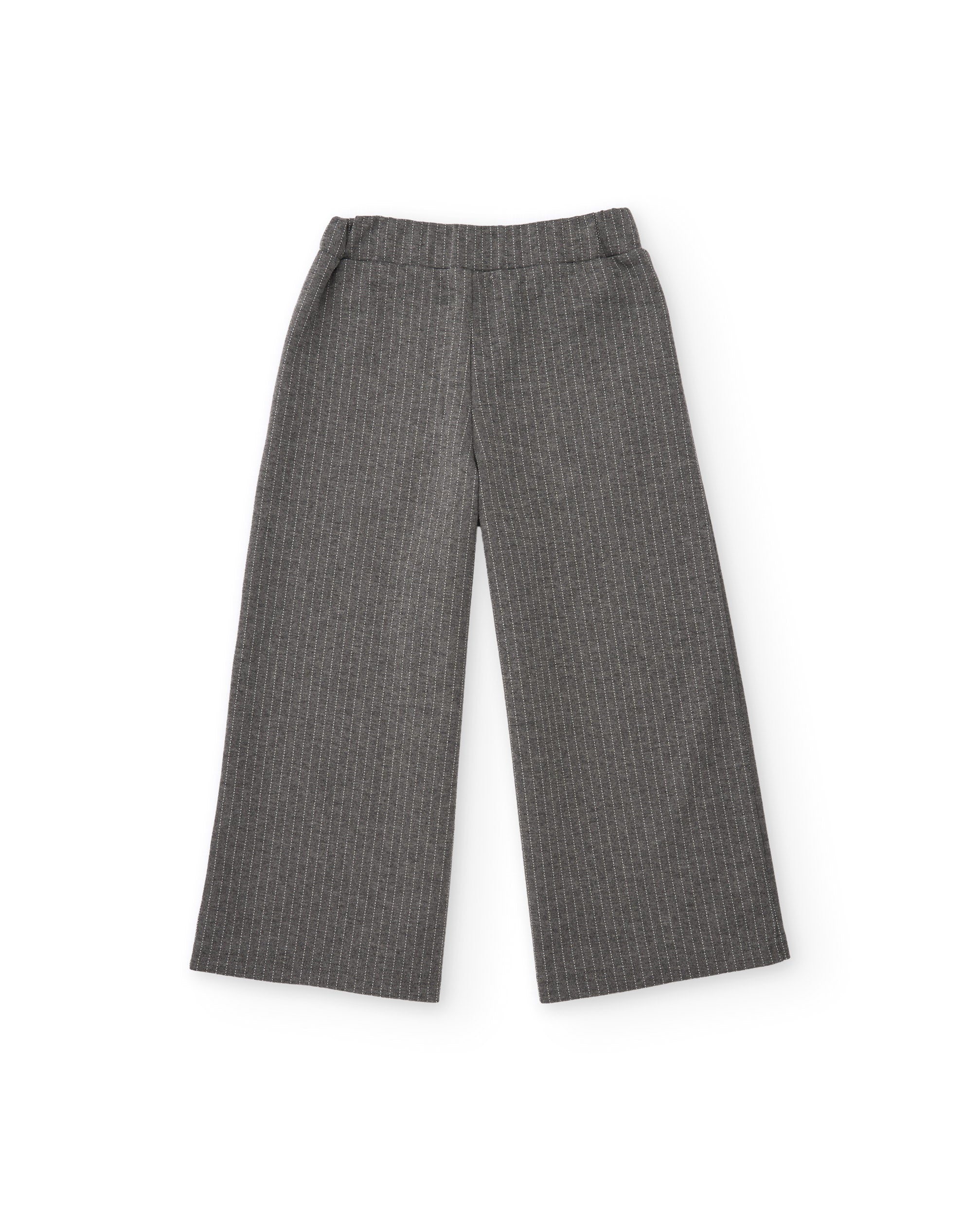 Tuc Tuc pantalone palazzo bambina grigio con paillettes
