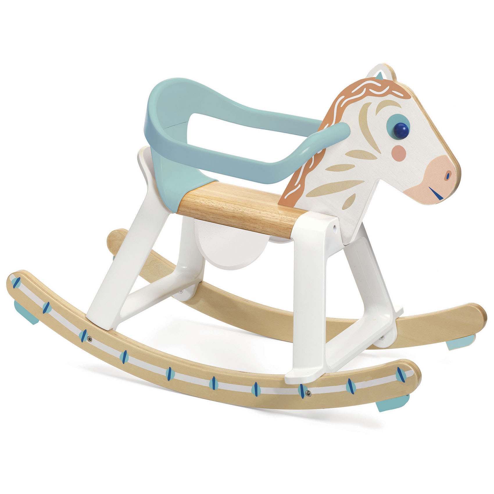 Djeco BabyCavali cavallino a dondolo legno 12 mesi