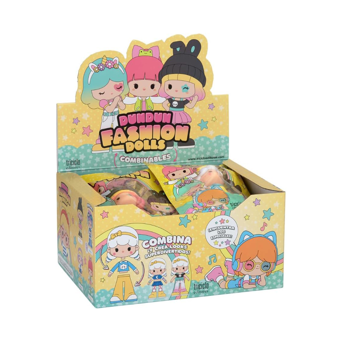 Dundun Fashion Dolls Emmy bambolina vinile 9 cm