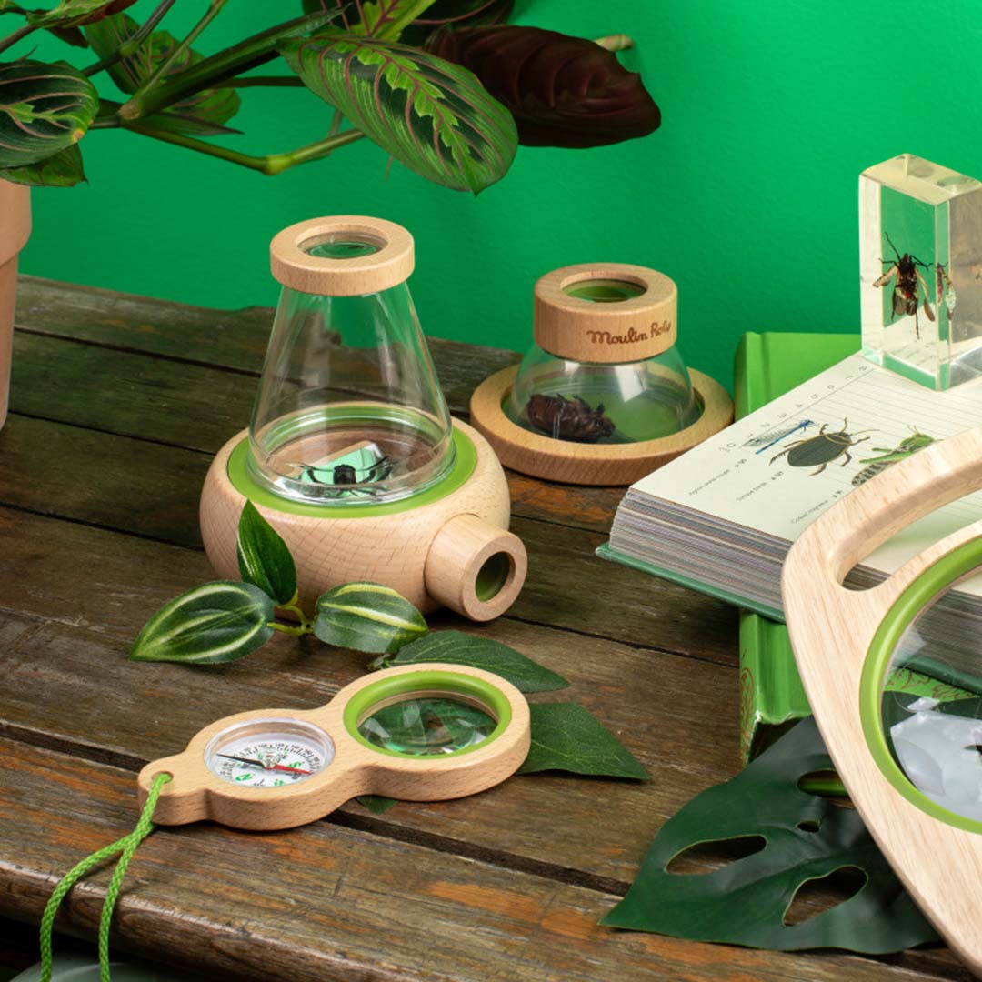 Moulin Roty Le Jardin scatola insetti legno 10 cm