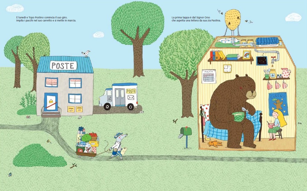 Orecchio Acerbo Le case degli animali libro cartonato 4 anni
