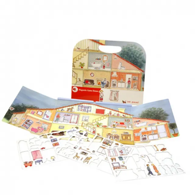 Egmont Toys Casa Cartella Gioco Magnetico 25x21 cm