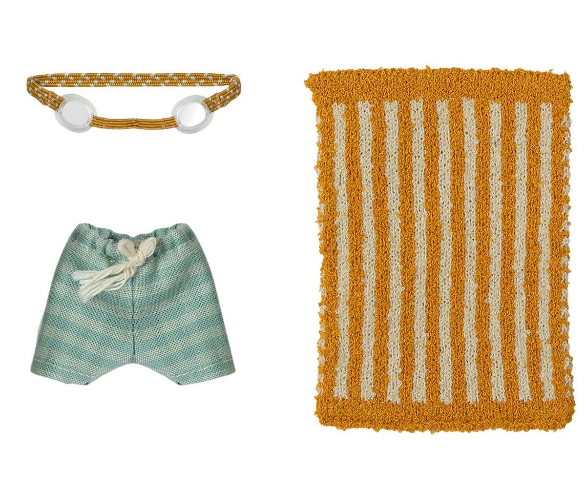 Maileg Big Brother set spiaggia cotone fratello maggiore