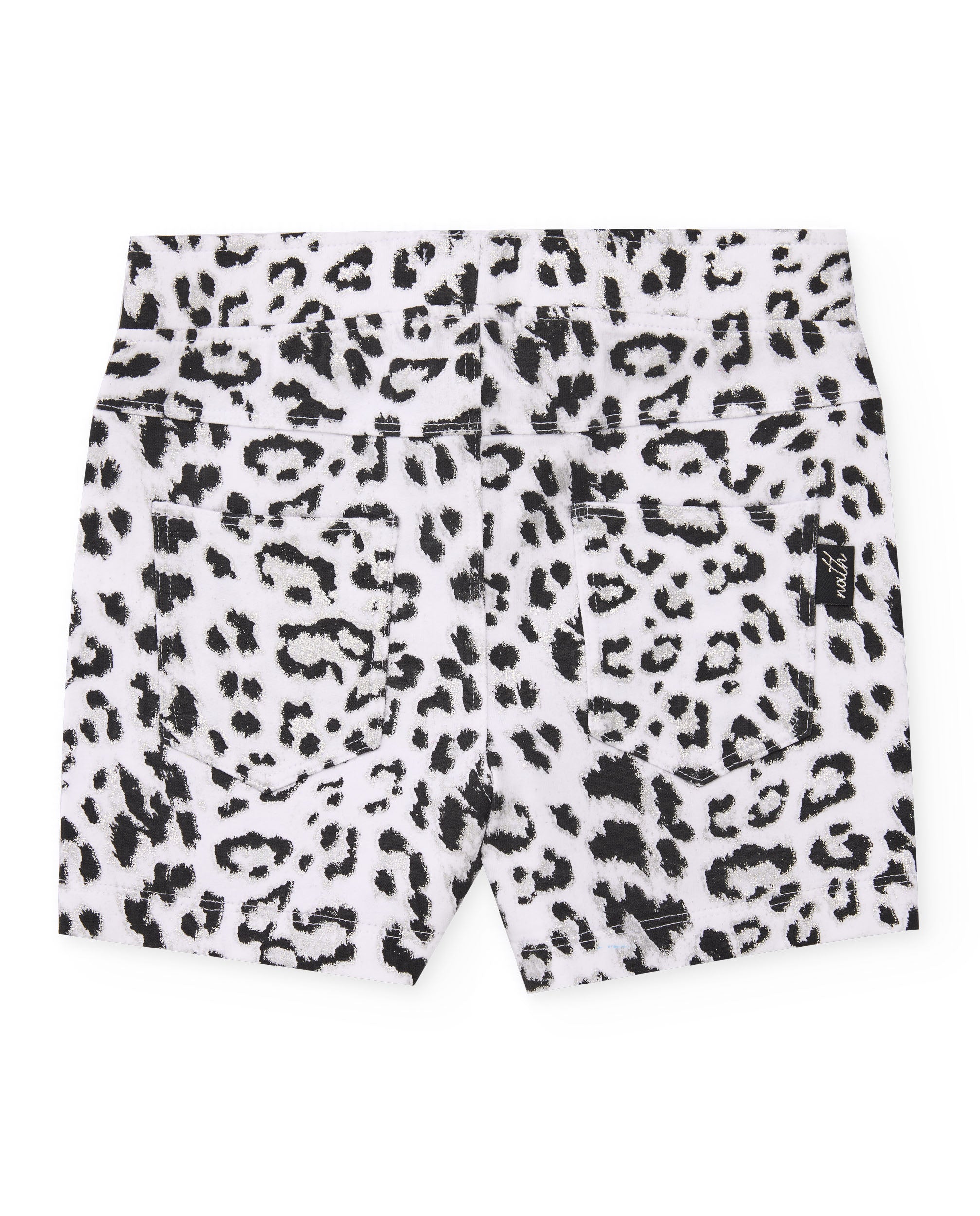 Tuc Tuc completo bimba bianco con shorts animalier
