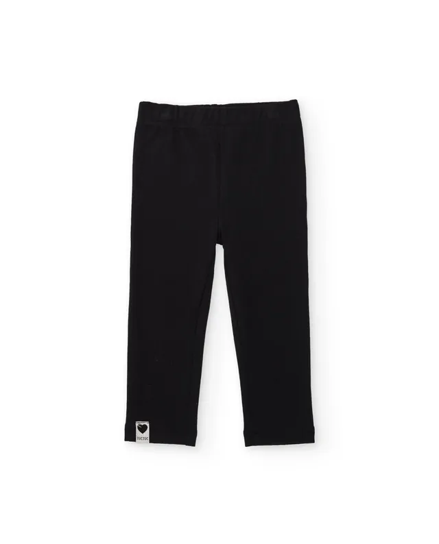 Tuc Tuc leggings bambina nero vita elastica
