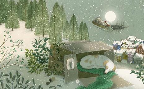 La Margherita Il gatto di Babbo Natale libro bambini da 4 anni