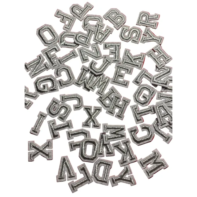 Slugs & Snails Mini Varsity lettere termoadesive 2 cm A-Z