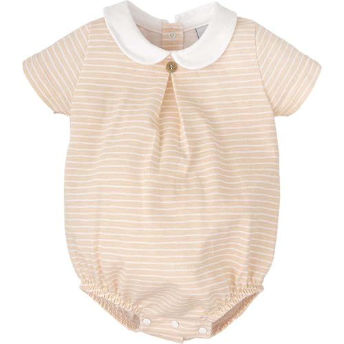 Babidu Aura pagliaccetto neonato righe cotone