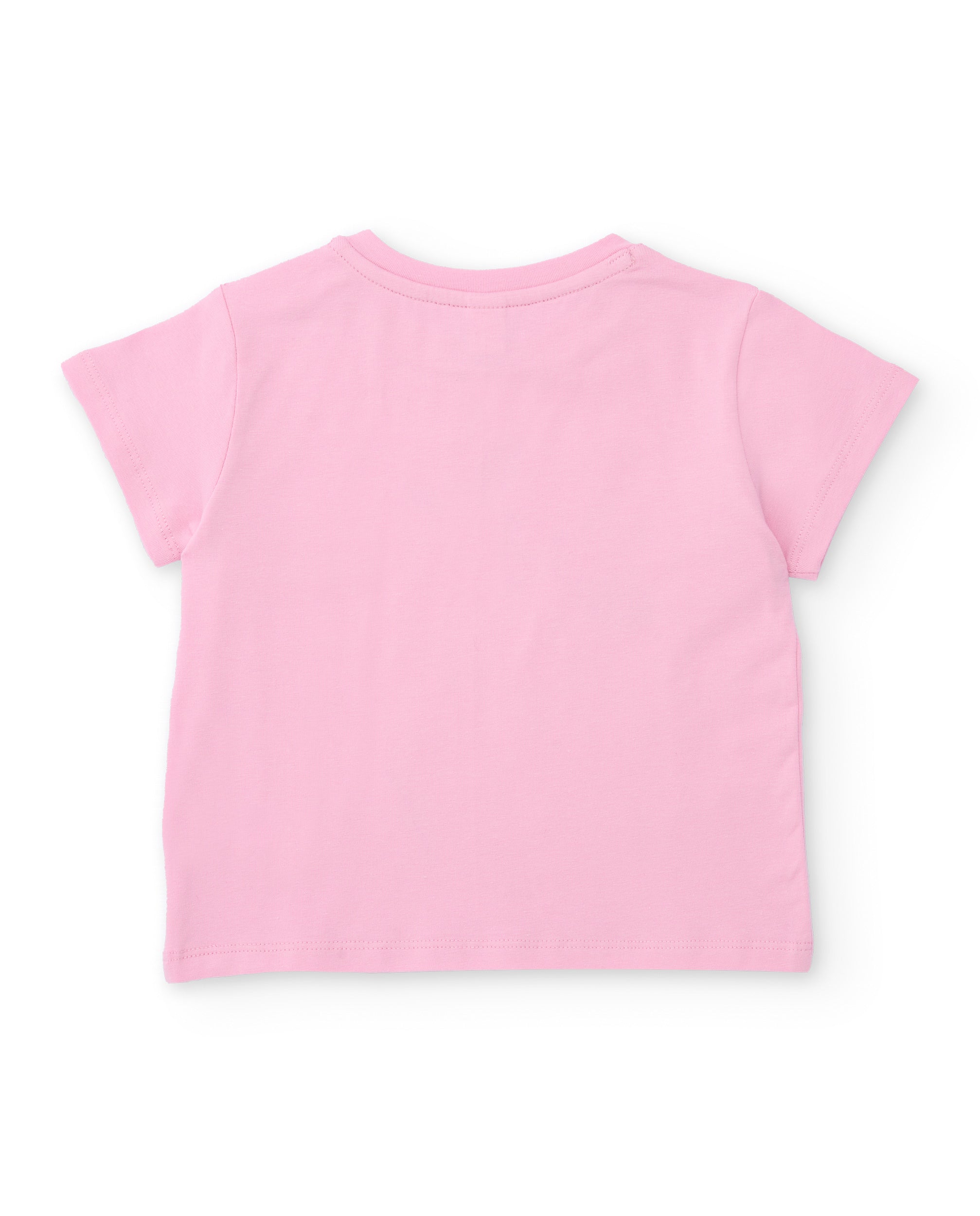 Tuc tuc maglietta bambina rosa jersey stampa limone