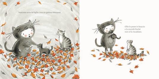 Nord-Sud Ollie e il gattino sperduto libro bambini