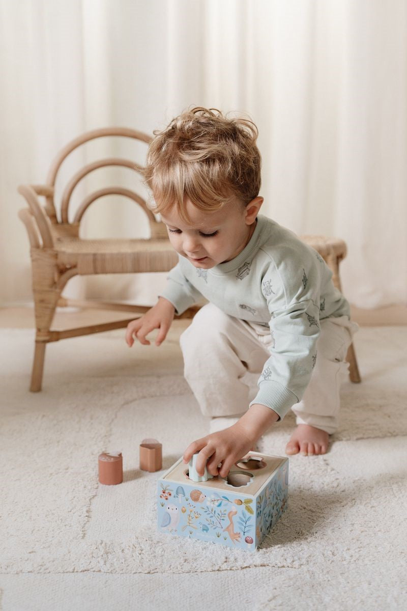 Little Dutch Forest Friends cubo forme in legno