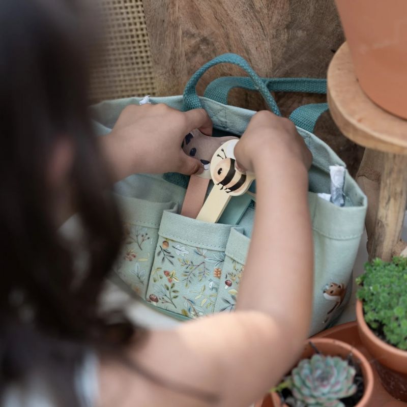 Little Dutch Set Giardinaggio 10 Pezzi Borsa Forest Friends