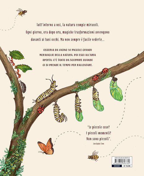 Giunti Piano piano libro natura 50 storie 128 pagine