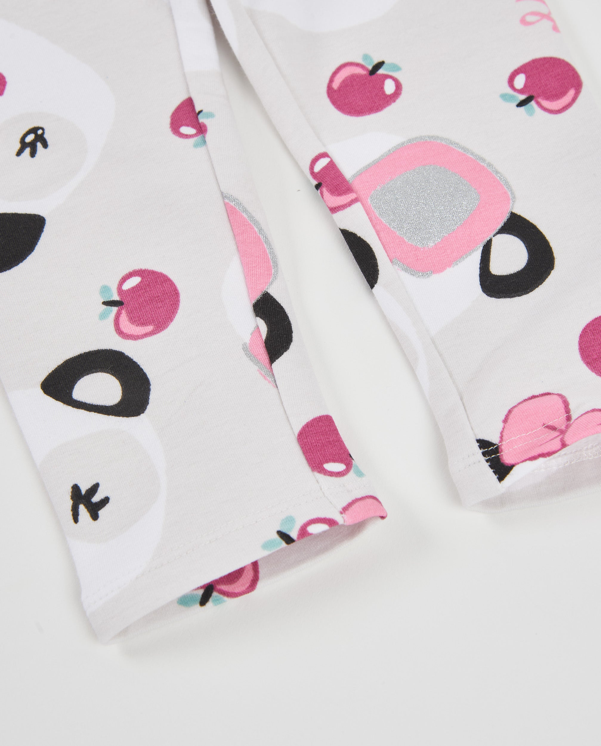 Tuc Tuc NY Fun leggings panda ecrù 2 anni in felpa