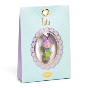 Djeco Tinyly Tutti collana ciondolo vinile 4 cm