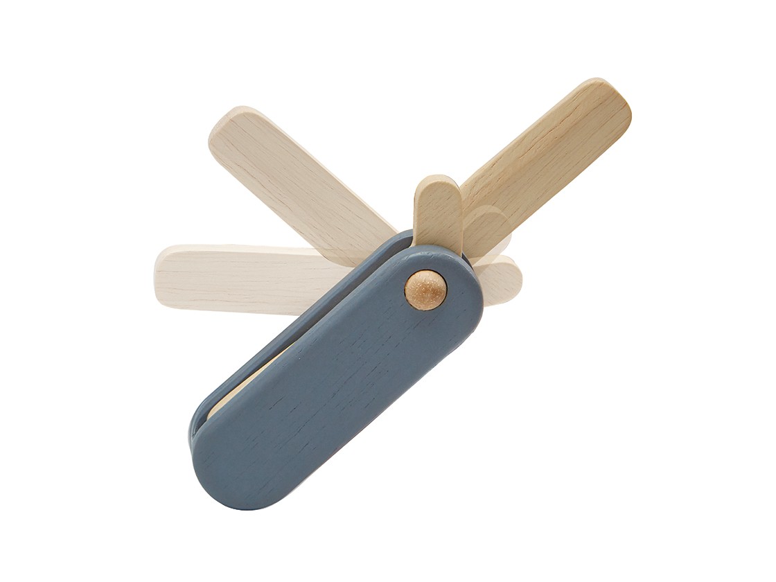 PlanToys Shave Set Barbiere Gioco in Legno 9 Pezzi Sostenibile