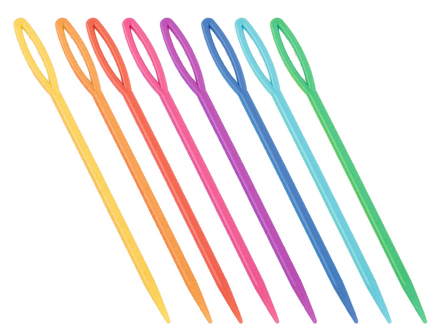 Ursus 6,5 cm aghi da ricamo plastica pastello