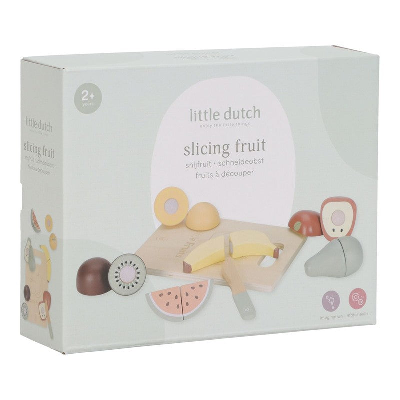 Little Dutch frutta da tagliare gioco legno 6 frutti