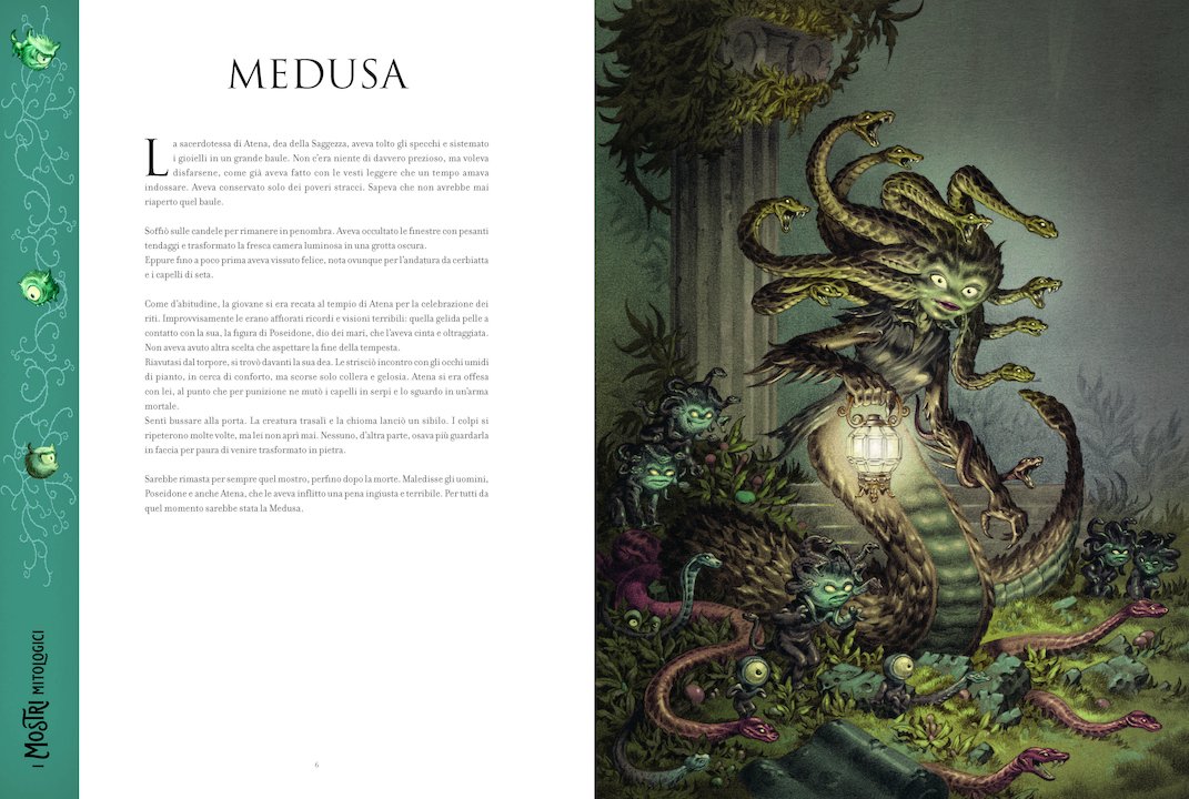 L'Ippocampo Enciclopedia del Meraviglioso I Mostri libro dai 6 anni