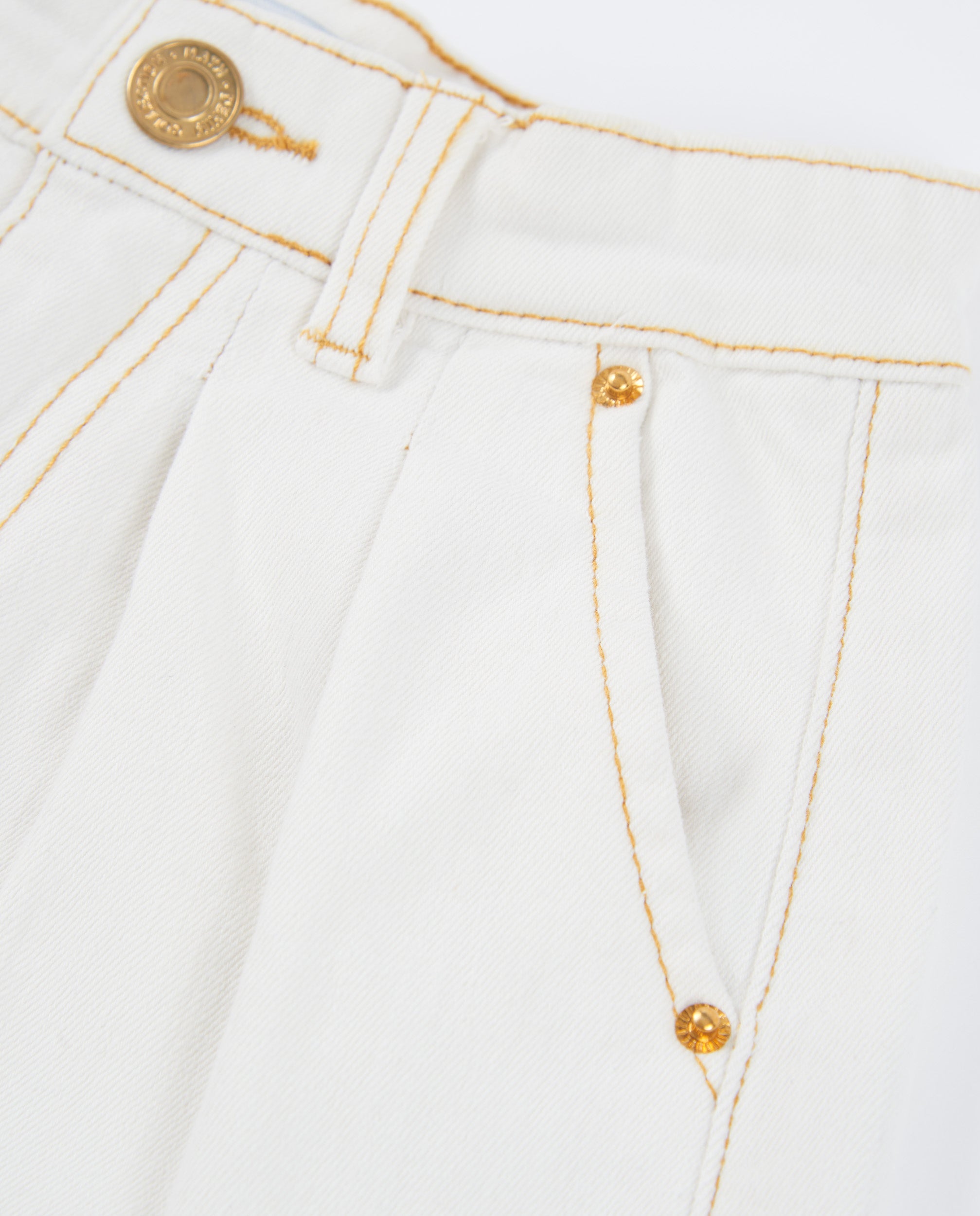Tuc Tuc Shorts Denim Bambina Bianchi tasche