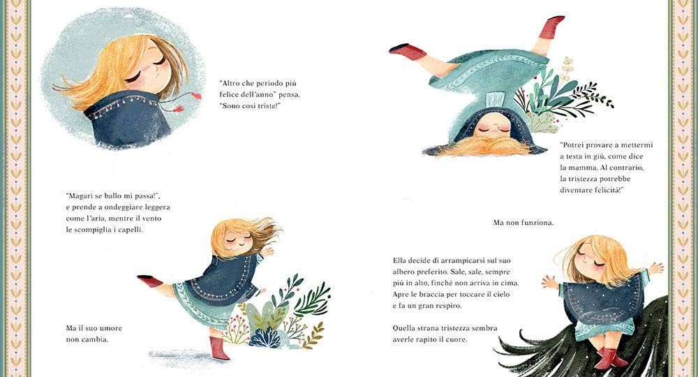 Ella, l'orso e la neve libro per bambini