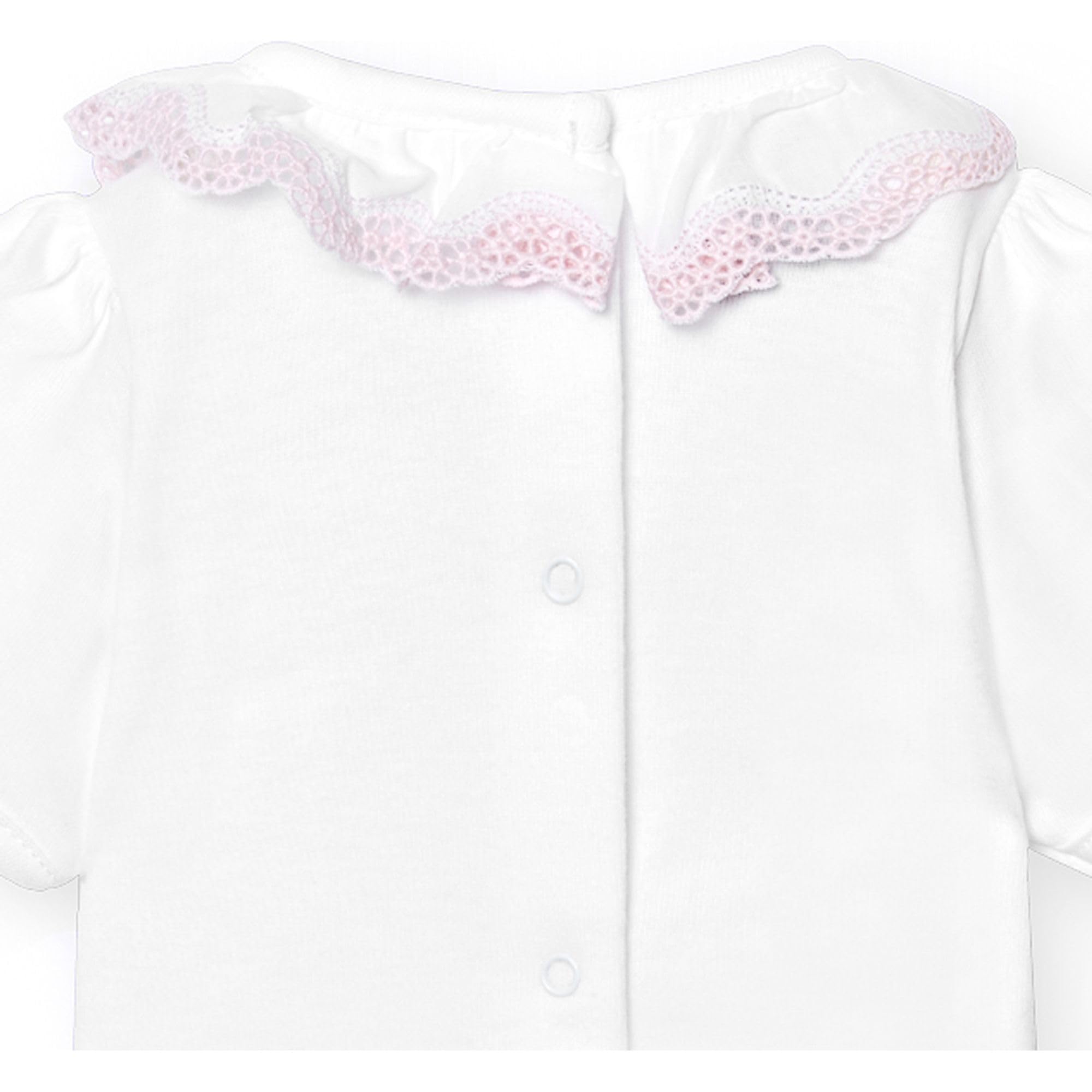 Babidu Basic body manica corta cotone con volant
