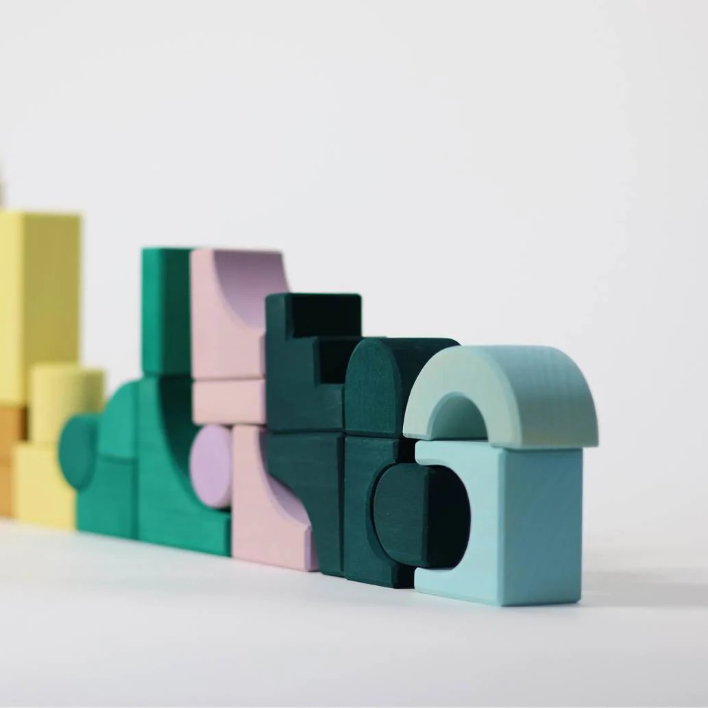 Grimm's Movement Small Building Set costruzioni legno