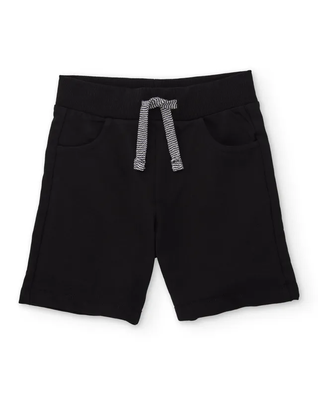 Tuc Tuc bermuda bambino nero cotone cordoncino