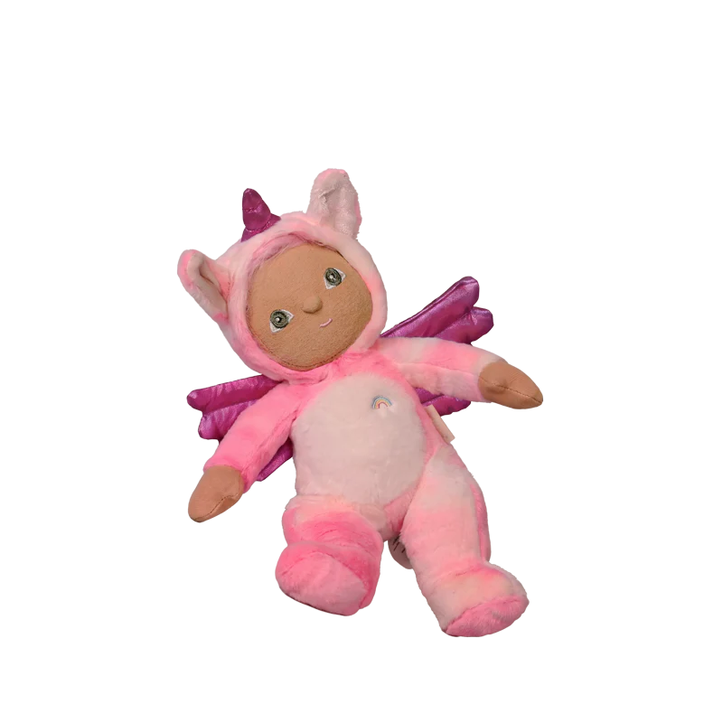 Olli Ella Dinky Dinkums Yuna Unicorn bambola 22 cm