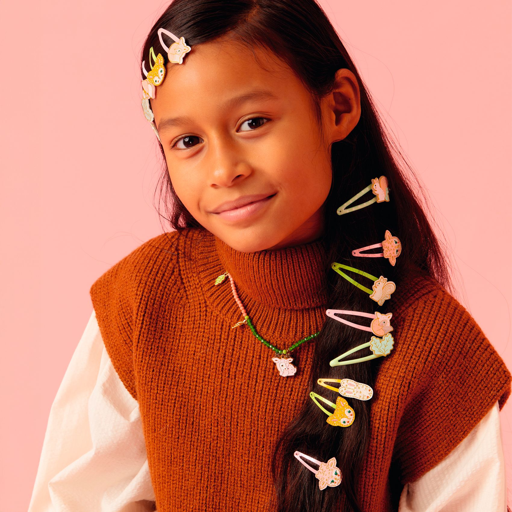 Djeco Hyacinth Forest clip capelli set 3 pezzi
