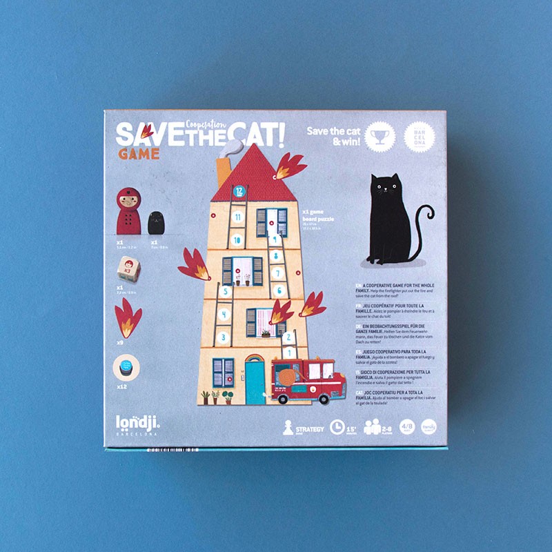 Londji Save the Cat Gioco Tavolo Cooperativo