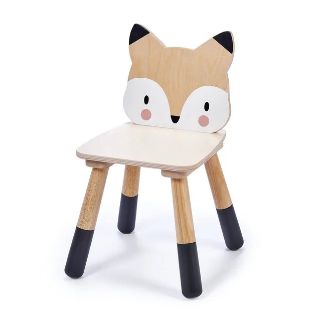 Tender Leaf Forest Volpe sedia bambini legno 47 cm