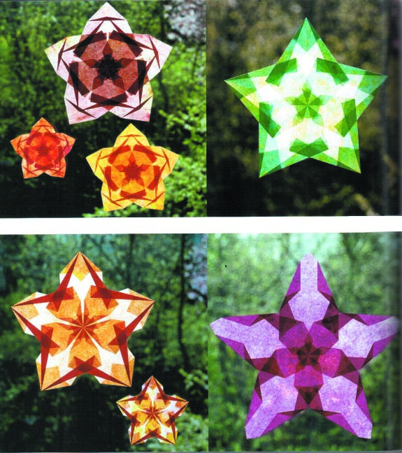Magical Window Stars libro 120 pagine 25 stelle da 4 anni