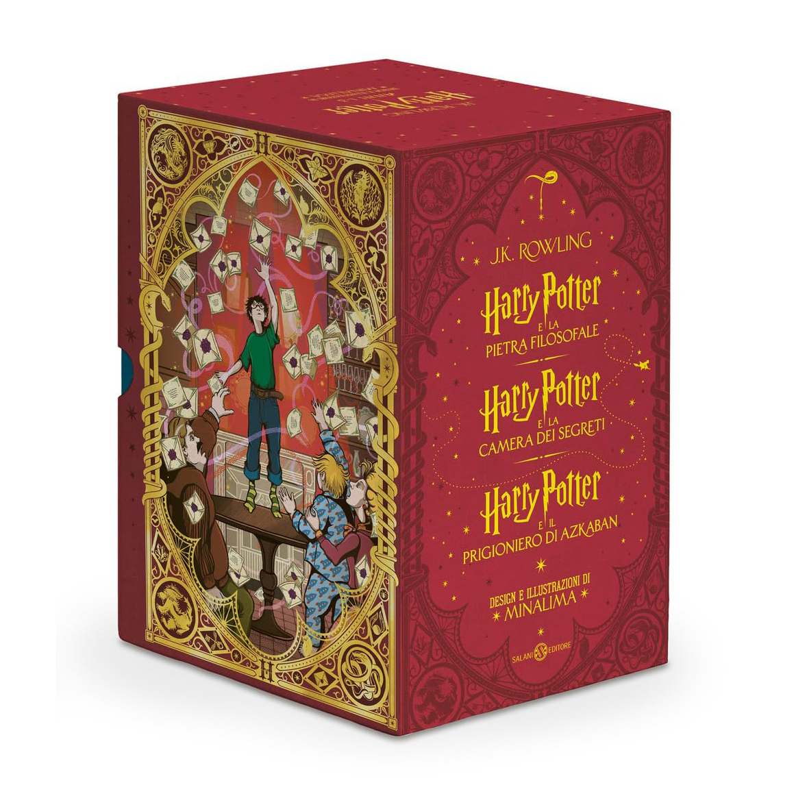 Harry Potter MinaLima cofanetto 3 volumi illustrato Salani