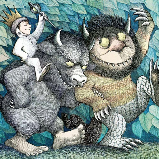 Maurice Sendak Nel paese dei mostri selvaggi albo illustrato