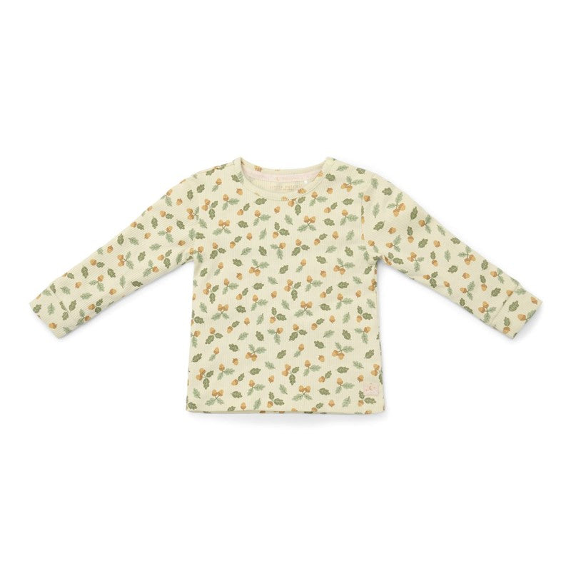 Little Dutch pigiama due pezzi verde bosco cotone bio