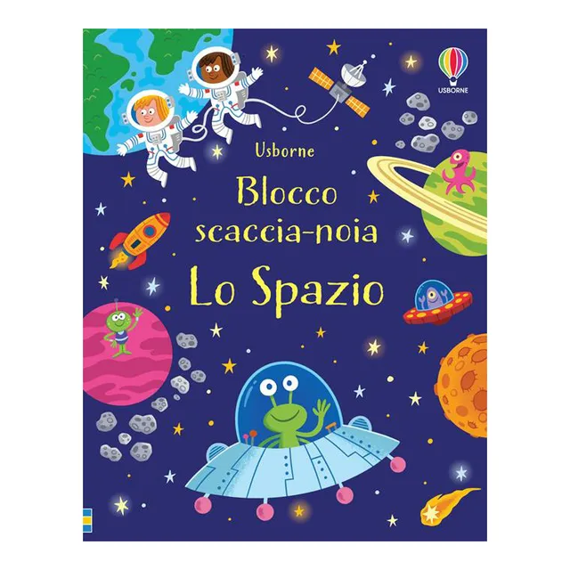 Usborne Scaccia-Noia Lo Spazio Blocco Attività 100 Pagine