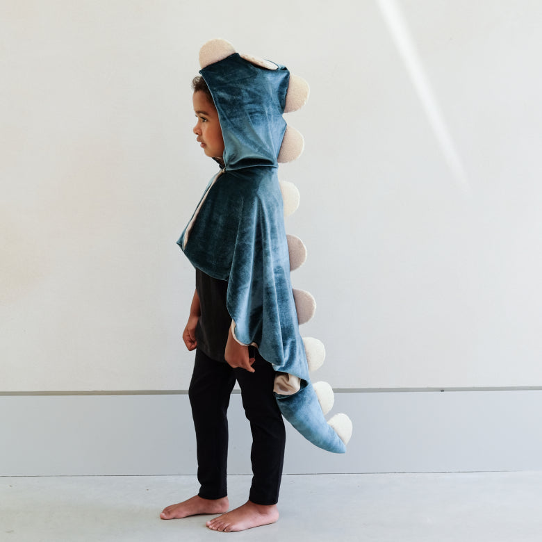 Mimi & Lula mantello costume dinosauro verde 53 cm