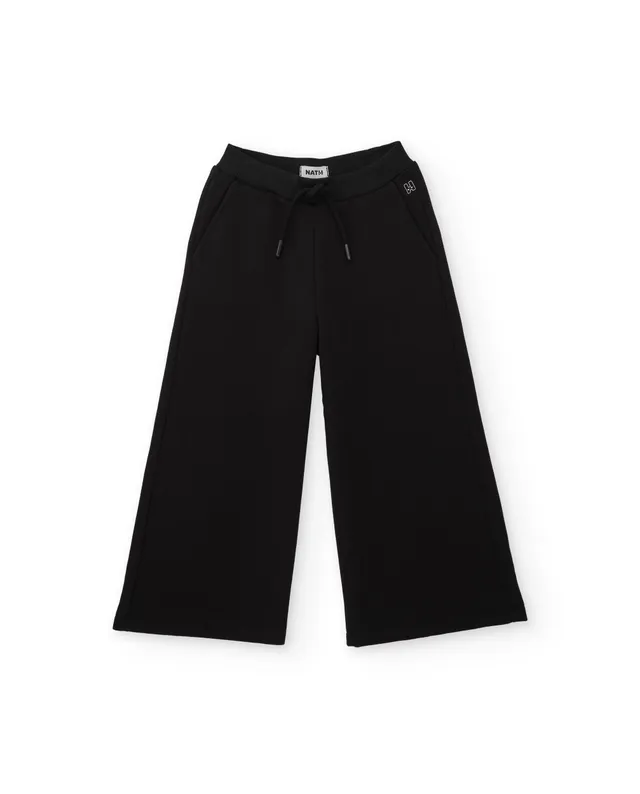 Tuc Tuc pantaloni felpa bambina neri dritti