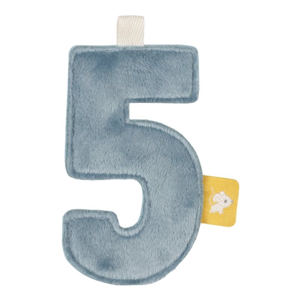 Little Dutch Ghirlanda Numero 5 elemento in stoffa