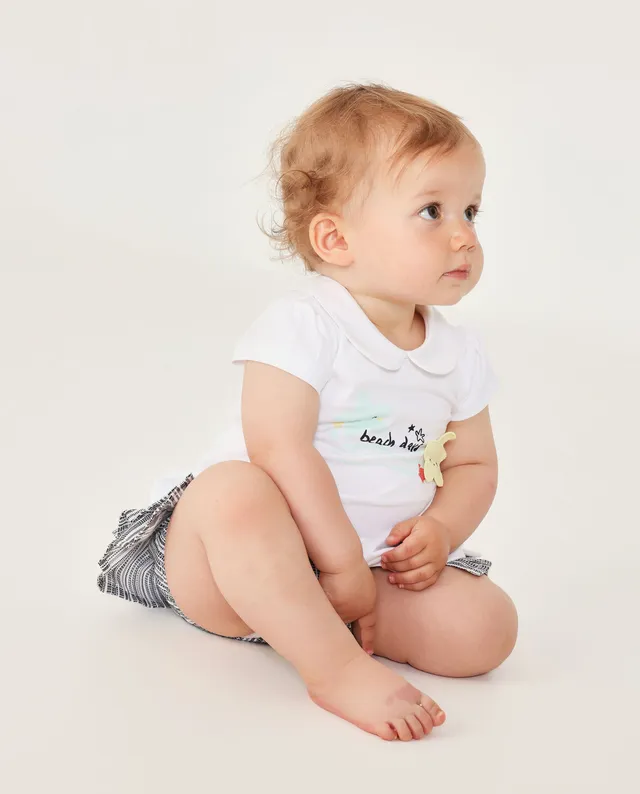 Tuc Tuc completo neonata bianco righe maglia mutanda