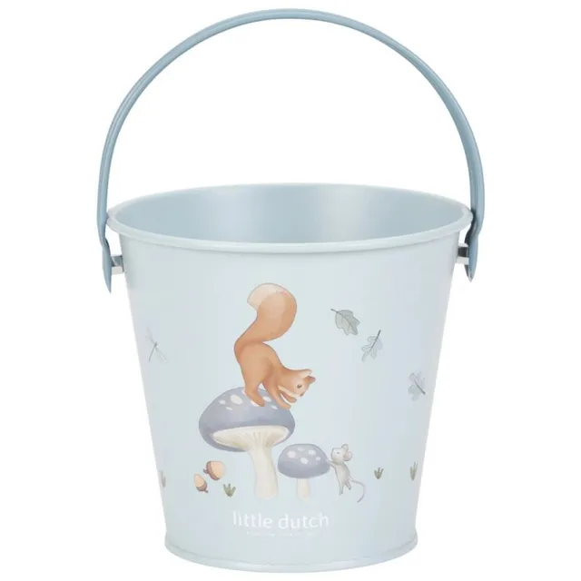 Little Dutch Secchiello Giardinaggio in Metallo Blu