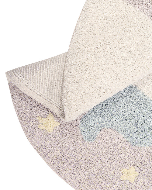 Lorena Canals Believe Yourself tappeto cuore cotone 100 cm